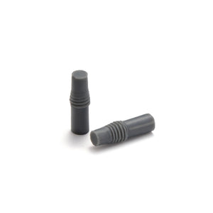 Threaded silicone plugs for masking internal threads during powder coating and painting