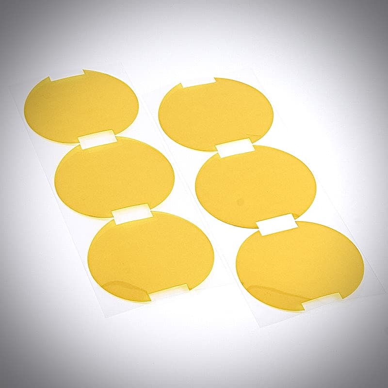 Custom silicone die-cuts in round shape manufactured by maskingsupply.com