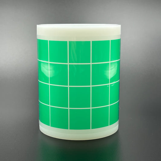 Masking Squares Polyester Green