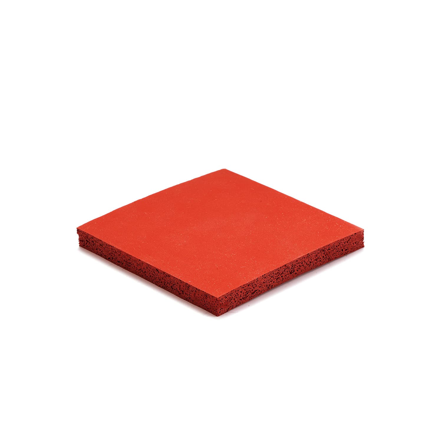 Silicone foam sheet for masking and sealing during powder coating, anodizing, and painting