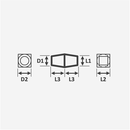 Square Silicone Plugs