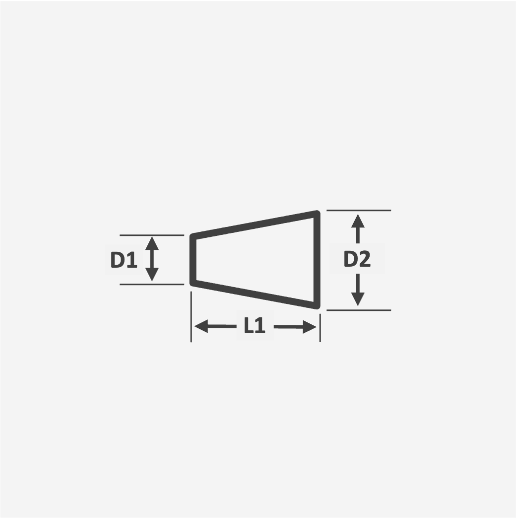 Tapered Silicone Plugs