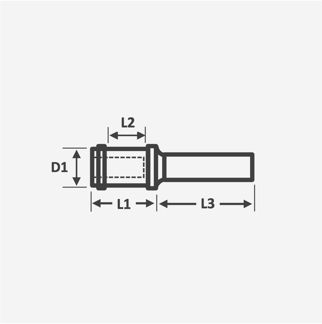 Weld Nut Plug Silicone